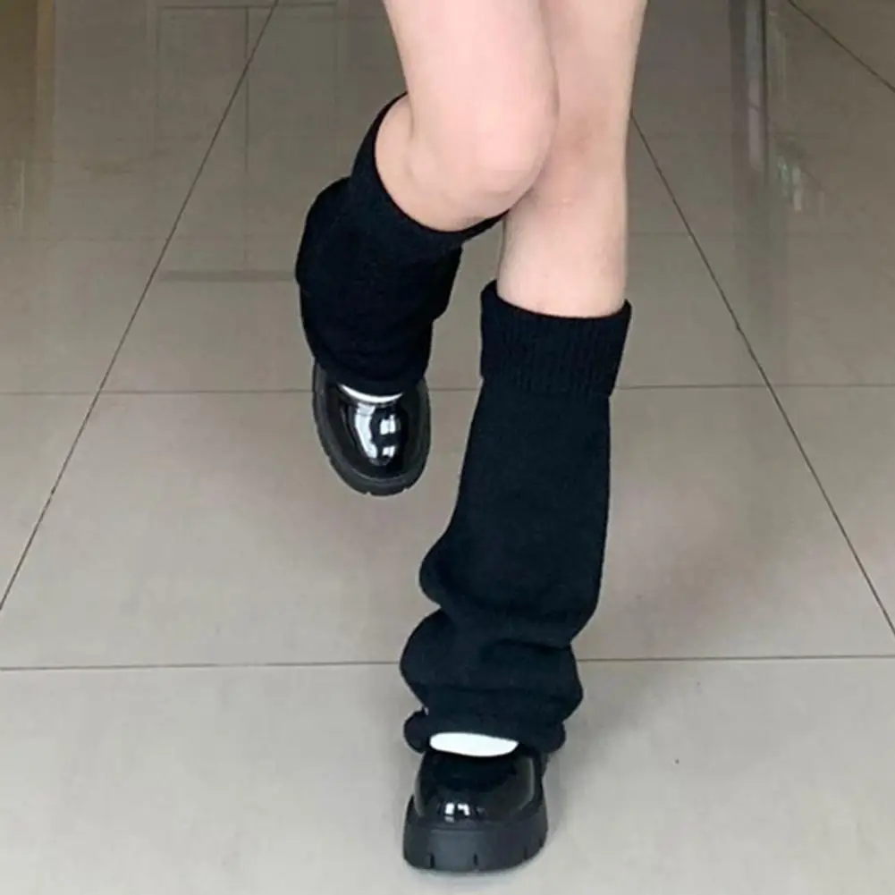 1 Pair Autumn Winter Women Leg Warmers Solid Color Wide Leg Medium Tube Japan Style Knitted Leg Socks for Daily Wear
1 Pair Autumn Winter Women Leg Warmers Solid Color Wide Leg Medium Tube Japan Style Knitted Leg Socks for Daily Wear