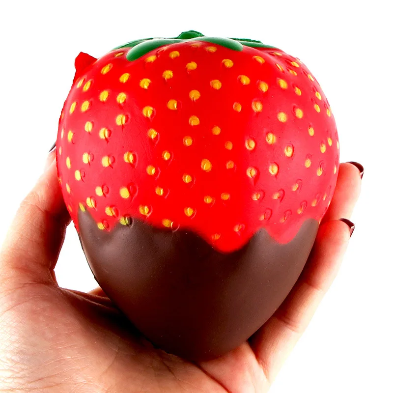 

10cm Jumbo Collection Anti-stress Funny Toy Strawberry Scented Squishy Slow Rising Squeeze Toys Gift Toys