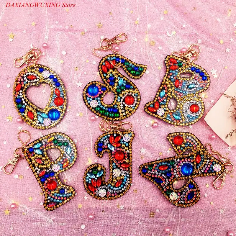 Keychain Diamond Painting Letter DIY Diamond Keyring Keychains Cross Stitch Embroidery Women Bag Key Chain Decoration
Keychain Diamond Painting Letter DIY Diamond Keyring Keychains Cross Stitch Embroidery Women Bag Key Chain Decoration