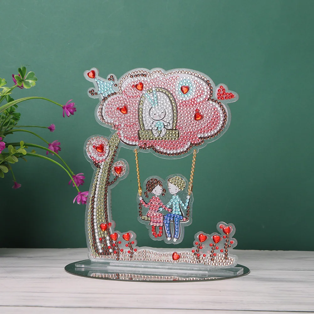 5D DIY Diamond Painting Ornament Acrylic Home Room Decoration Rhinestones Corss Stitch Kit Handmade Craft Gifts for Lover
5D DIY Diamond Painting Ornament Acrylic Home Room Decoration Rhinestones Corss Stitch Kit Handmade Craft Gifts for Lover