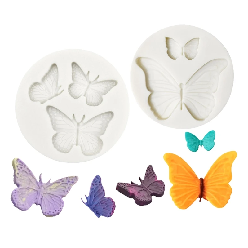 Fondant Molds Chocolate Moulds Bakeware Creative Baking Gadget Cake Baking Decoration Butterfly Shaped Silicone Material
Fondant Molds Chocolate Moulds Bakeware Creative Baking Gadget Cake Baking Decoration Butterfly Shaped Silicone Material