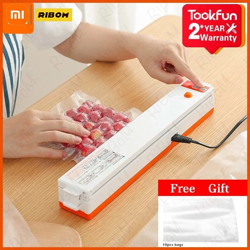 NEW Xiaomi 2022 Vacuum Sealer Packaging Machine Household Food Sealer Vacuum Packer Keep Food Fresh FREE GIFT 10pc Storage Bags
NEW Xiaomi 2022 Vacuum Sealer Packaging Machine Household Food Sealer Vacuum Packer Keep Food Fresh FREE GIFT 10pc Storage Bags
