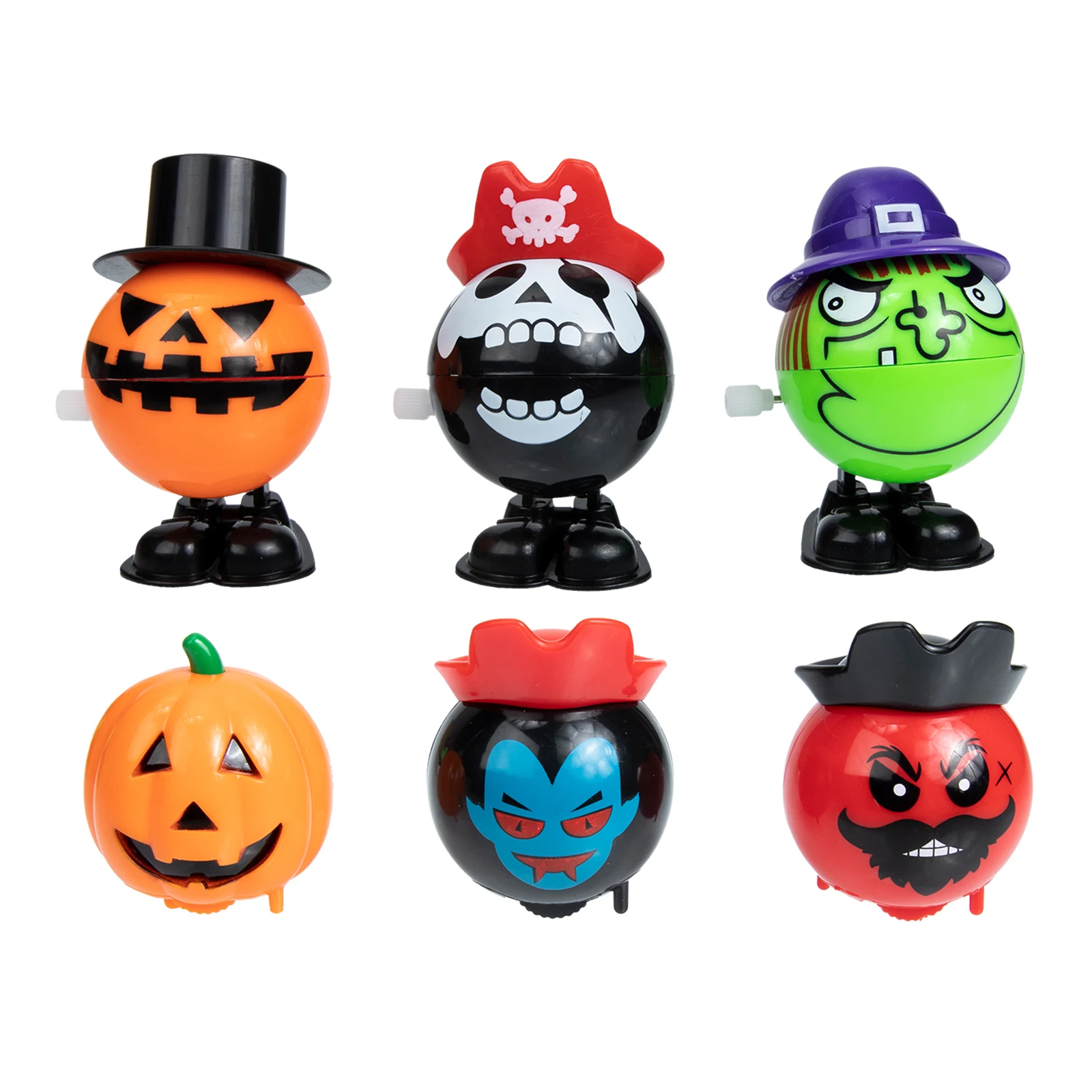6pcs Halloween Clockwork Toy Cartoon Skeleton Zombie Pumpkin Walking Jump Toys Funny Prank Toys Kids Party Gifts
6pcs Halloween Clockwork Toy Cartoon Skeleton Zombie Pumpkin Walking Jump Toys Funny Prank Toys Kids Party Gifts