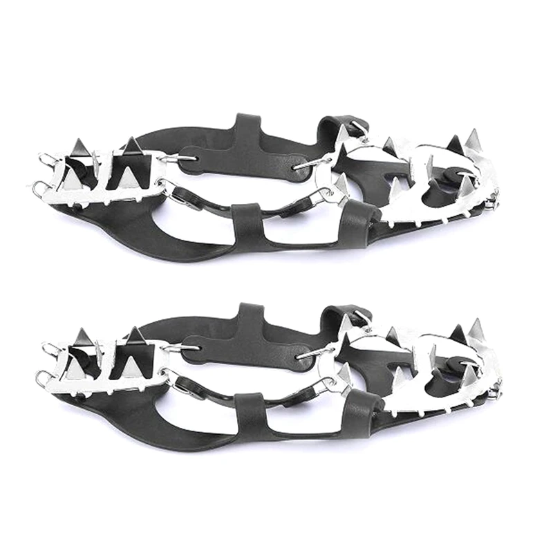 Crampon 18 Spikes Traction Cleats Women Men Anti-Slip Ice Snow Grips With Storage Pouch For Walking Hiking Crampon
Crampon 18 Spikes Traction Cleats Women Men Anti-Slip Ice Snow Grips With Storage Pouch For Walking Hiking Crampon
