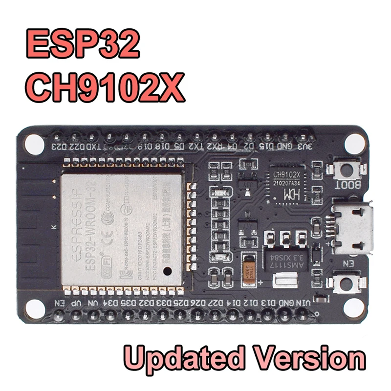 Новая версия! Макетная плата ESP32 CH9102X WiFi + Bluetooth сверхнизкое энергопотребление