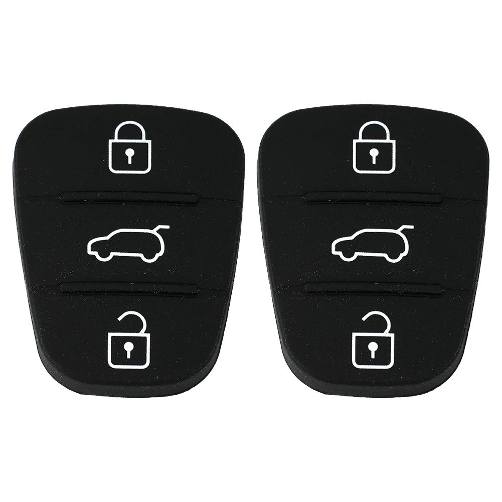 2pcs Remote Car 3 Buttons Key Fobs Case Rubber Button Pads Black Shell replacement For Hyundai I10/I20/I30 Accessories
2pcs Remote Car 3 Buttons Key Fobs Case Rubber Button Pads Black Shell replacement For Hyundai I10/I20/I30 Accessories