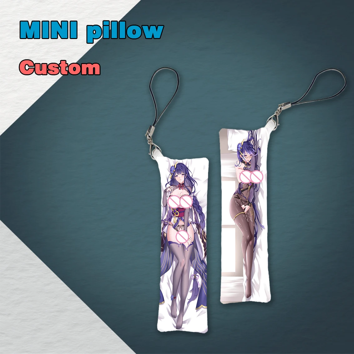 Игрушка Genshin Impact Raiden Shogun Beelzebul Mini Dakimakura, подвесное украшение, ремешок для телефона, милый подарок 3x10 см (2)
Игрушка Genshin Impact Raiden Shogun Beelzebul Mini Dakimakura, подвесное украшение, ремешок для телефона, милый подарок 3x10 см (2)
