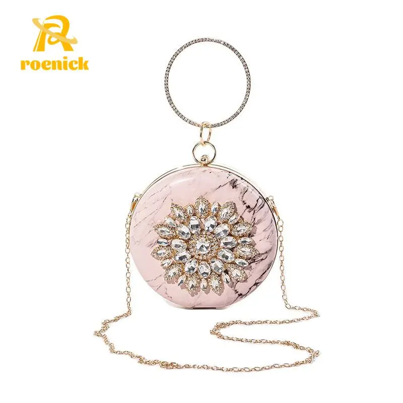 Женская вечерняя сумочка ROENICK с круглыми стразами, коктейльный розовый клатч на цепочке, сумка через плечо, кошельки с ручкой
Женская вечерняя сумочка ROENICK с круглыми стразами, коктейльный розовый клатч на цепочке, сумка через плечо, кошельки с ручкой