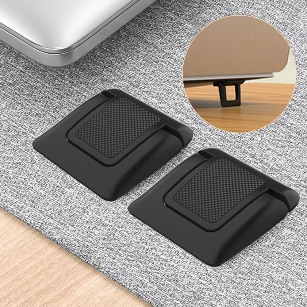 2pcs Mini Laptop Stand Invisible Desktop Holder Support Notebook Cooling Pad Stand For Macbook Universal Laptop Feet Holder
2pcs Mini Laptop Stand Invisible Desktop Holder Support Notebook Cooling Pad Stand For Macbook Universal Laptop Feet Holder