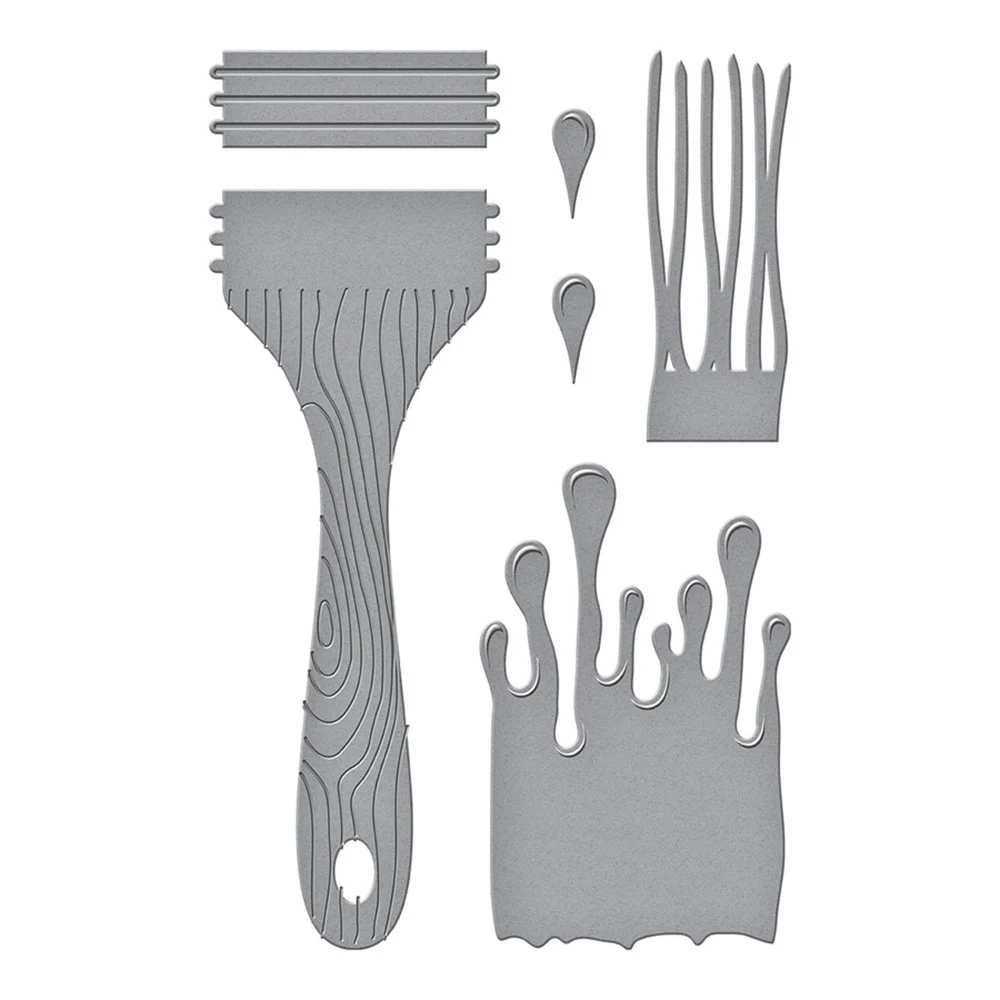 2022 New Hot Sale Artful Brush Etched Metal Cutting Dies Diy Scrapbook Craft Knife Blade Punch Stencils Decorate Embossing Molds
2022 New Hot Sale Artful Brush Etched Metal Cutting Dies Diy Scrapbook Craft Knife Blade Punch Stencils Decorate Embossing Molds