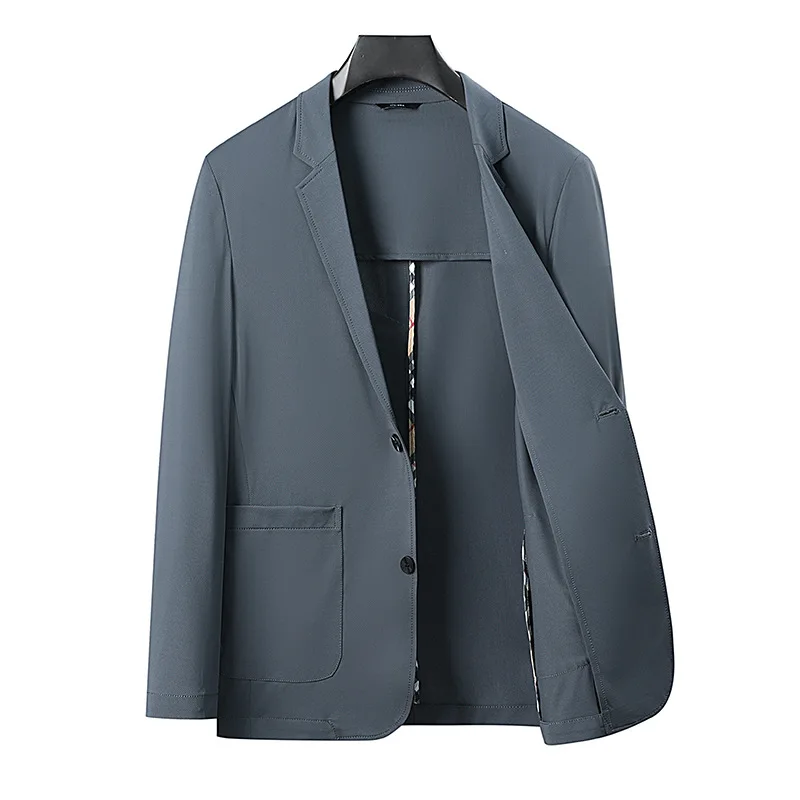 6618-2023 new small suit men's Korean version of slim suit men's youth big size suit jacket business trend
6618-2023 new small suit men's Korean version of slim suit men's youth big size suit jacket business trend