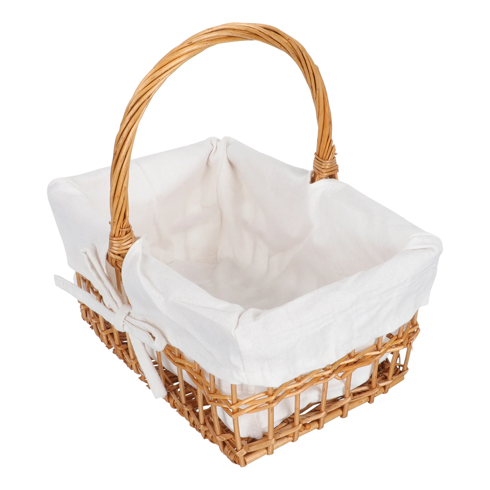 Basket Woven Flower Basket Festival Decorative Basket Handheld Wicker Basket Wicker Woven Basket For Household Family Decoration
Basket Woven Flower Basket Festival Decorative Basket Handheld Wicker Basket Wicker Woven Basket For Household Family Decoration