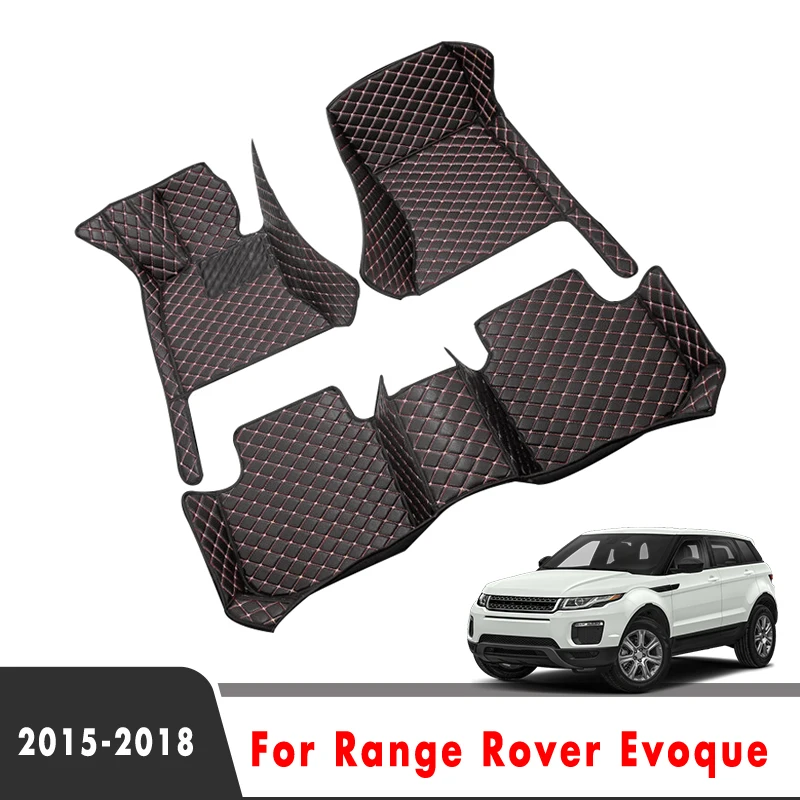 Автомобильные коврики для Range Rover Evoque 2018, 2017, 2016, 2015, водонепроницаемые, из кожи 
Автомобильные коврики для Range Rover Evoque 2018, 2017, 2016, 2015, водонепроницаемые, из кожи