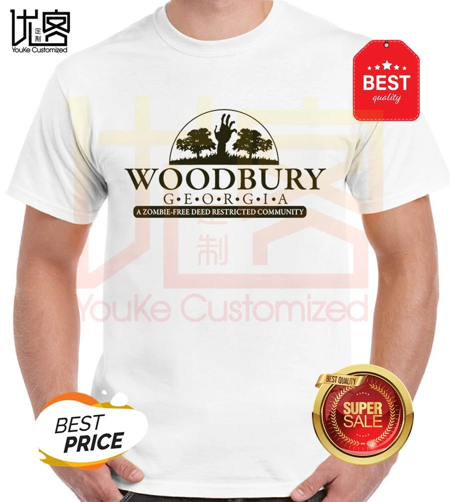 the walking dead woodbury t shirt zombie horror tv show 100% cotton graphic tee men's women's 100% cotton short sleeves tops tee
the walking dead woodbury t shirt zombie horror tv show 100% cotton graphic tee men's women's 100% cotton short sleeves tops tee