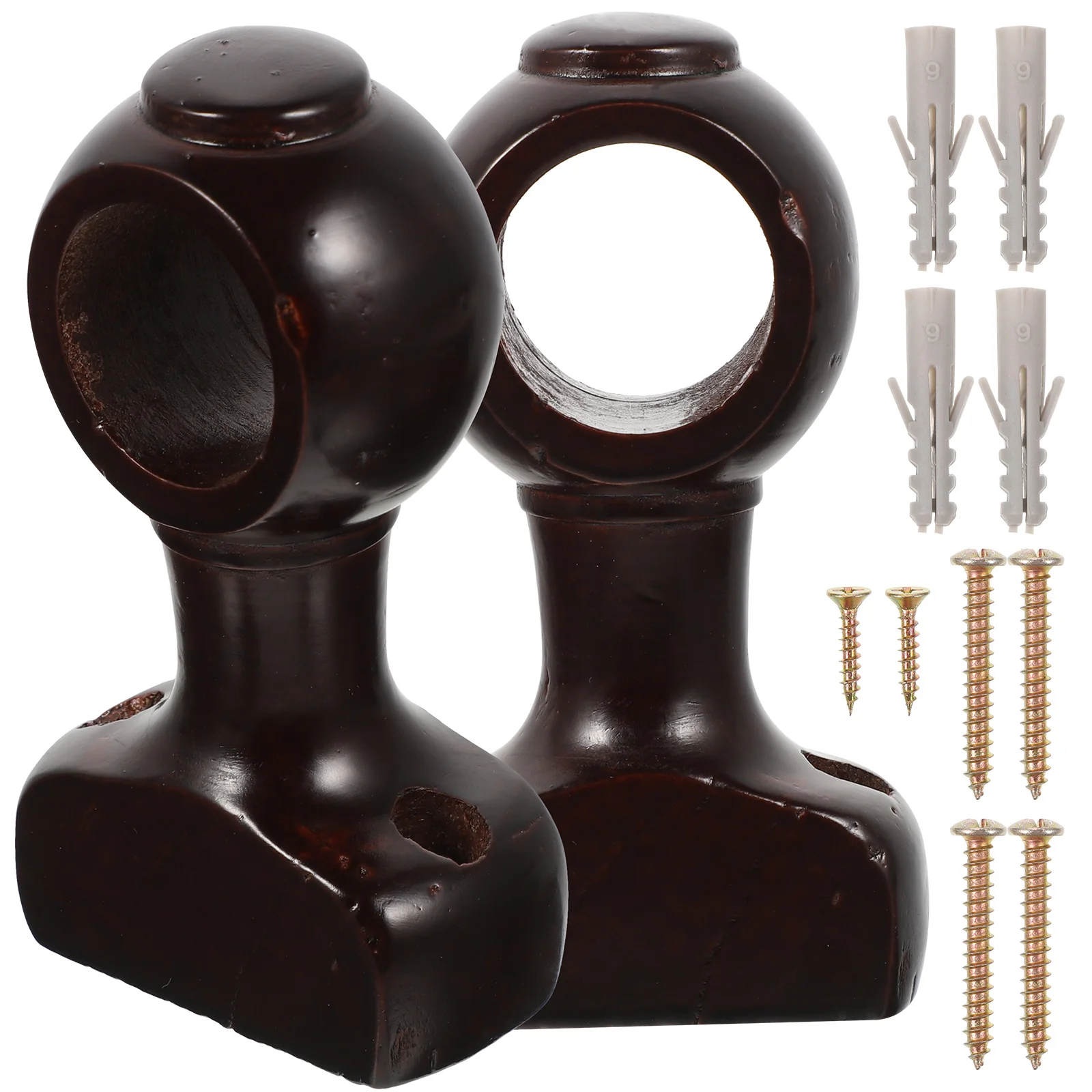 2 Pcs Curtain Rod Bracket Blind Mounting Brackets Valance Wall Clothes Hooks Support Rods Windows Decorative Head
2 Pcs Curtain Rod Bracket Blind Mounting Brackets Valance Wall Clothes Hooks Support Rods Windows Decorative Head