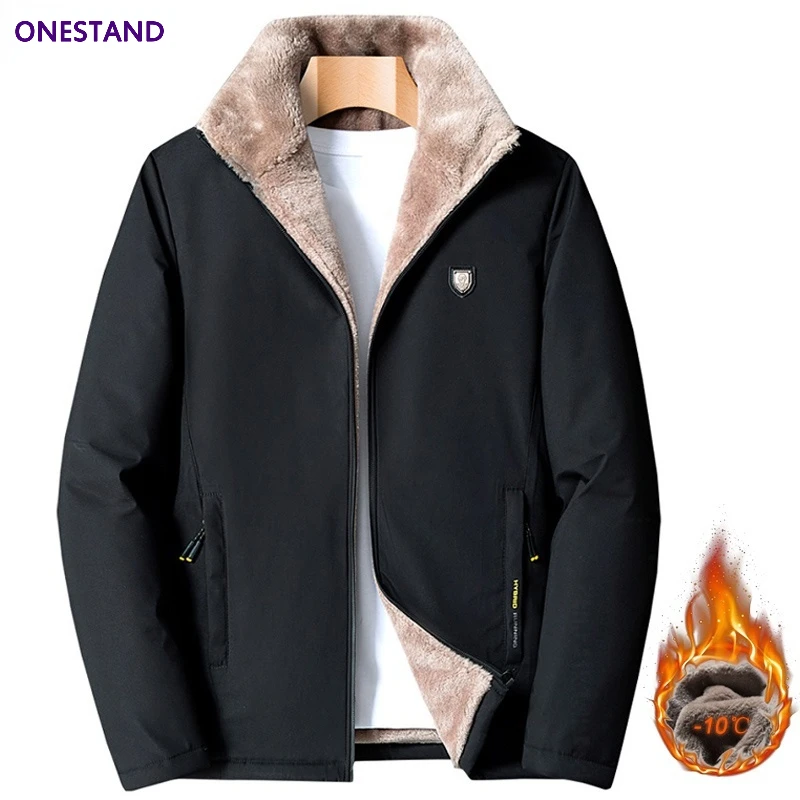 ONESTAND Mens Winter Fleece Parkas Men Thick Windproof Parkas Mens Plus Size 8XL Parka Male Solid Color Winter Jackets 2022 Coat
ONESTAND Mens Winter Fleece Parkas Men Thick Windproof Parkas Mens Plus Size 8XL Parka Male Solid Color Winter Jackets 2022 Coat