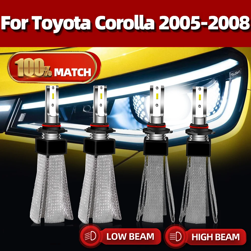 240W 40000LM LED Headlight Canbus HB4 HB3 9005 9006 Turbo Lamp CSP Chip Car Light 6000K For Toyota Corolla 2005 2006 2007 2008
240W 40000LM LED Headlight Canbus HB4 HB3 9005 9006 Turbo Lamp CSP Chip Car Light 6000K For Toyota Corolla 2005 2006 2007 2008