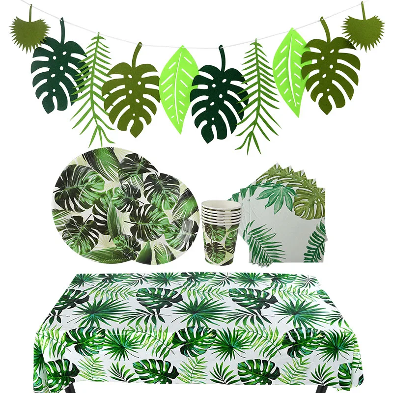 Hawaiian Party Decor Turtle Leaf Palm Leaves Bunting Banner Disposable Tableware Set Summer Tropical Jungle Theme Supplies
Hawaiian Party Decor Turtle Leaf Palm Leaves Bunting Banner Disposable Tableware Set Summer Tropical Jungle Theme Supplies