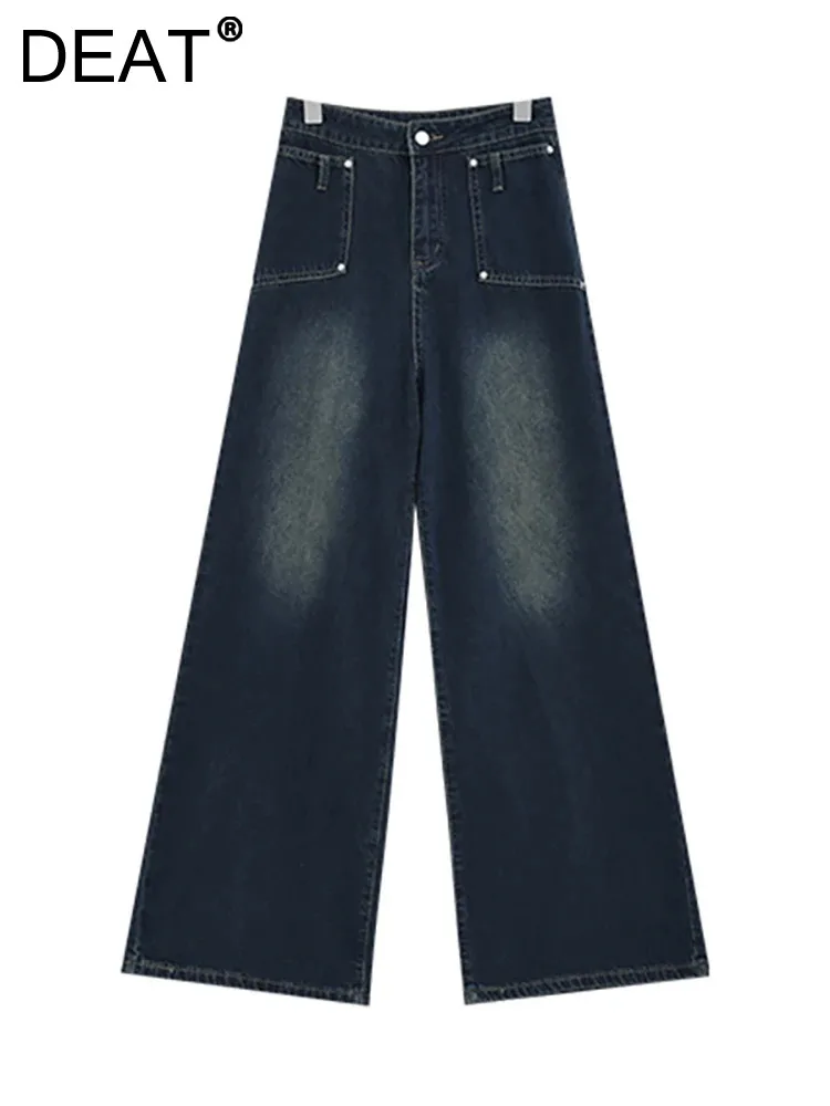 Женская джинсовая куртка DEAT, винтажная Дизайнерская куртка составного кроя с длинным рукавом и карманами, с градиентным эффектом, 29L5159, осень 2023
Женская джинсовая куртка DEAT, винтажная Дизайнерская куртка составного кроя с длинным рукавом и карманами, с градиентным эффектом, 29L5159, осень 2023