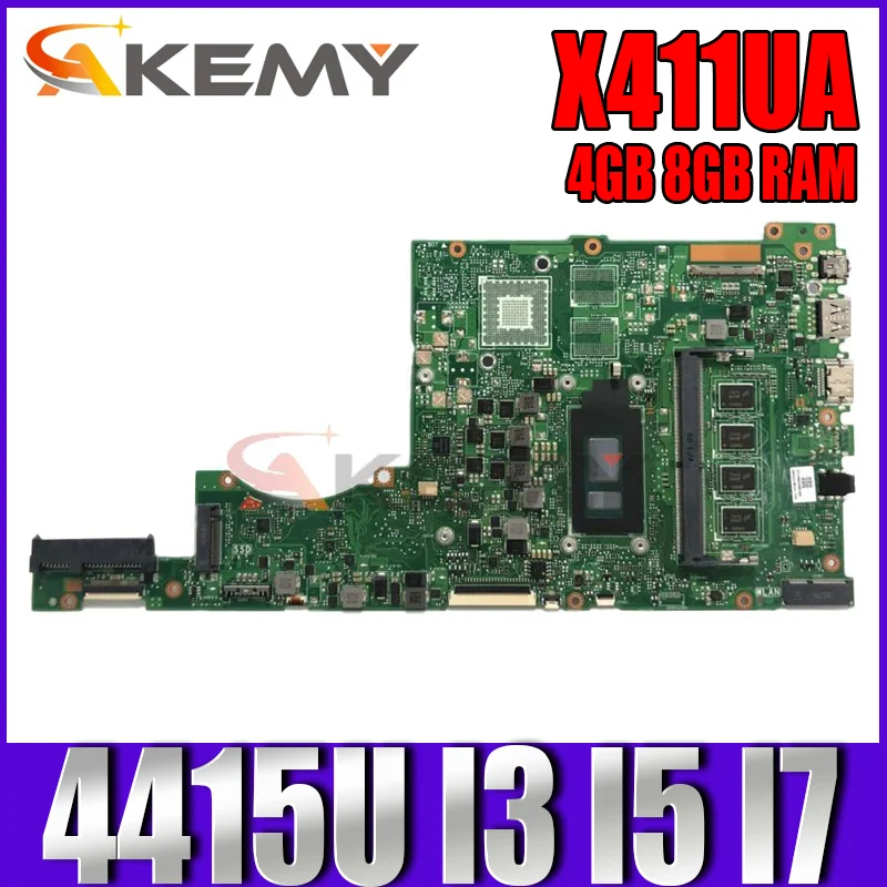 X411UA Материнская плата ASUS X411UQ X411UN S4200V S4200U S4100U S4100V материнская плата для ноутбука 4415U I3 I5 I7 CPU 4G 8G RAM
X411UA Материнская плата ASUS X411UQ X411UN S4200V S4200U S4100U S4100V материнская плата для ноутбука 4415U I3 I5 I7 CPU 4G 8G RAM