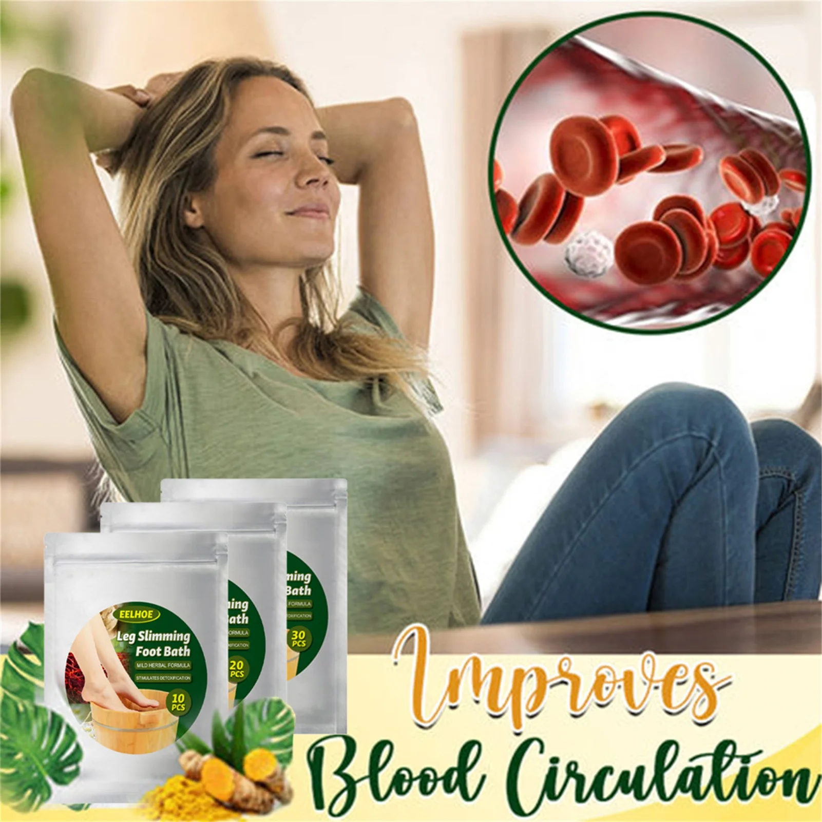 Foot Soak Wormwood Chinese Herbs Foot Both Dry Cracked Feet Athletes Foot Soften Calluses Wellness Relaxation Foot Spa
Foot Soak Wormwood Chinese Herbs Foot Both Dry Cracked Feet Athletes Foot Soften Calluses Wellness Relaxation Foot Spa