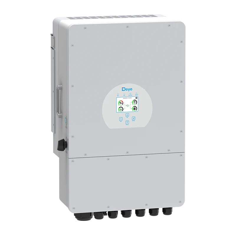 High Energy Efficiency Deye Hybrid Inverter Residential System On Grid Pure Sine Wave Inverter 12kw
High Energy Efficiency Deye Hybrid Inverter Residential System On Grid Pure Sine Wave Inverter 12kw
