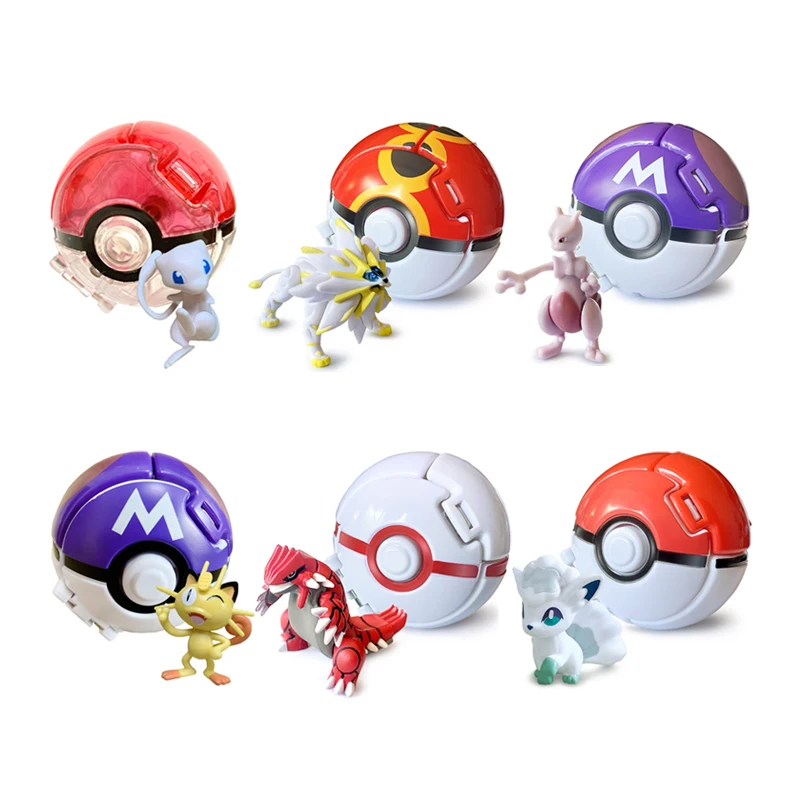New Pokeball Figures Action Figures Toys Ball Pokemon Toys MEWTWO CHARIZARD Eevee Vulpix Fennekin Cubone Model Childrens Gift 
New Pokeball Figures Action Figures Toys Ball Pokemon Toys MEWTWO CHARIZARD Eevee Vulpix Fennekin Cubone Model Childrens Gift