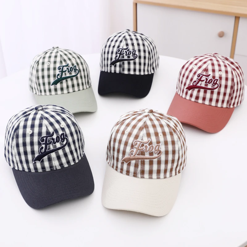 2023 Fashion Lattice Peaked Hat For Kids Adjustable Children's Sun Hat Cotton Baby Baseball Cap Spring Embroidered Hip-hop Caps
2023 Fashion Lattice Peaked Hat For Kids Adjustable Children's Sun Hat Cotton Baby Baseball Cap Spring Embroidered Hip-hop Caps