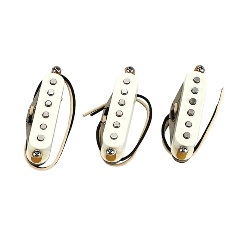 Middle Bridge Single Coil Pickups & Screws Electric Guitar Part Replacement Kits
Middle Bridge Single Coil Pickups & Screws Electric Guitar Part Replacement Kits