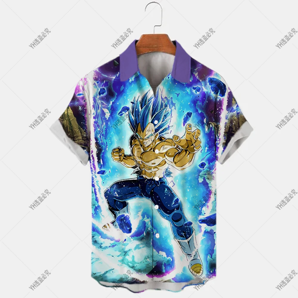 Bandai Brand Men's Shirts Men's Hawaiian Casual One Button Shirt Dragon Ball Goku 3D Print Short Sleeve Beach Shirt Top Camicias
Bandai Brand Men's Shirts Men's Hawaiian Casual One Button Shirt Dragon Ball Goku 3D Print Short Sleeve Beach Shirt Top Camicias
