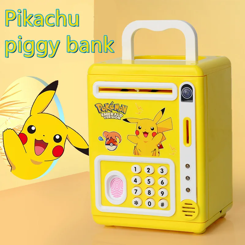 Электронная Копилка Pokemon kawaii Pikachu, Копилка-Банкомат с паролем, умная копилка для денег, музыкальная копилка, копилка для экономии денег, экшн-...
Электронная Копилка Pokemon kawaii Pikachu, Копилка-Банкомат с паролем, умная копилка для денег, музыкальная копилка, копилка для экономии денег, экшн-...