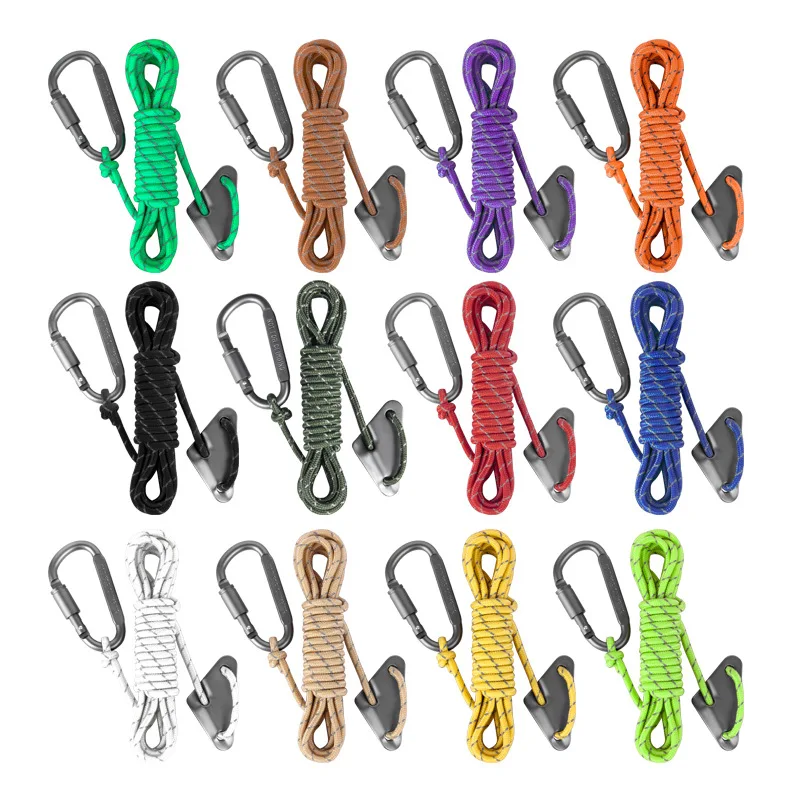 Outdoor Camping 4m Tent Windproof Rope Umbrella Rope 4mm Night Reflective Wind Rope Canopy Set Up Pulley Tightener
Outdoor Camping 4m Tent Windproof Rope Umbrella Rope 4mm Night Reflective Wind Rope Canopy Set Up Pulley Tightener