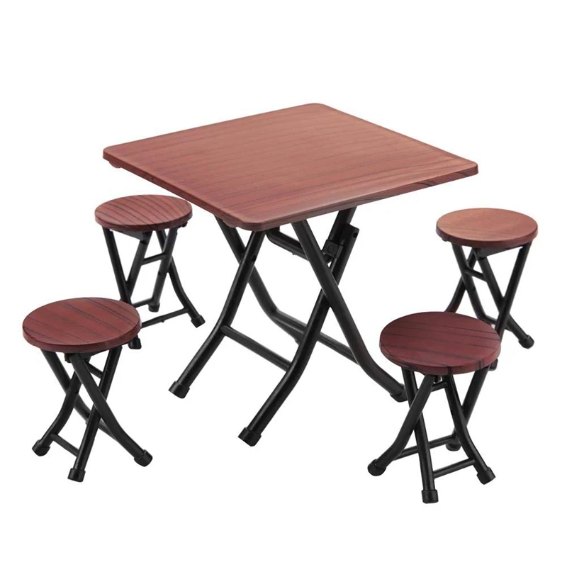 1/12 Scale Dollhouse Folding Dining Table Chairs Set Doll Houses Miniature Scene Props Furniture Ornament Accessories
1/12 Scale Dollhouse Folding Dining Table Chairs Set Doll Houses Miniature Scene Props Furniture Ornament Accessories