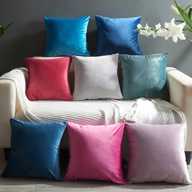 Suede Solid Color Decoration Cushion Covers 30x50/40x40cm Velvet Plain Dyed Cozy Pillow Case For Bedroom Sofa Car Home Decor XA
Suede Solid Color Decoration Cushion Covers 30x50/40x40cm Velvet Plain Dyed Cozy Pillow Case For Bedroom Sofa Car Home Decor XA