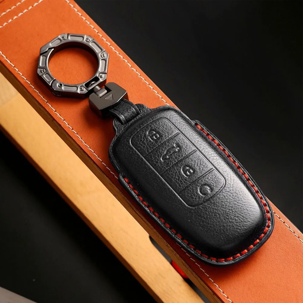 Leather Remote Car Key Case Fob Cover For Chery Omoda 5 Black Car Key Case Bag Protector Cover Bag Accessories
Leather Remote Car Key Case Fob Cover For Chery Omoda 5 Black Car Key Case Bag Protector Cover Bag Accessories