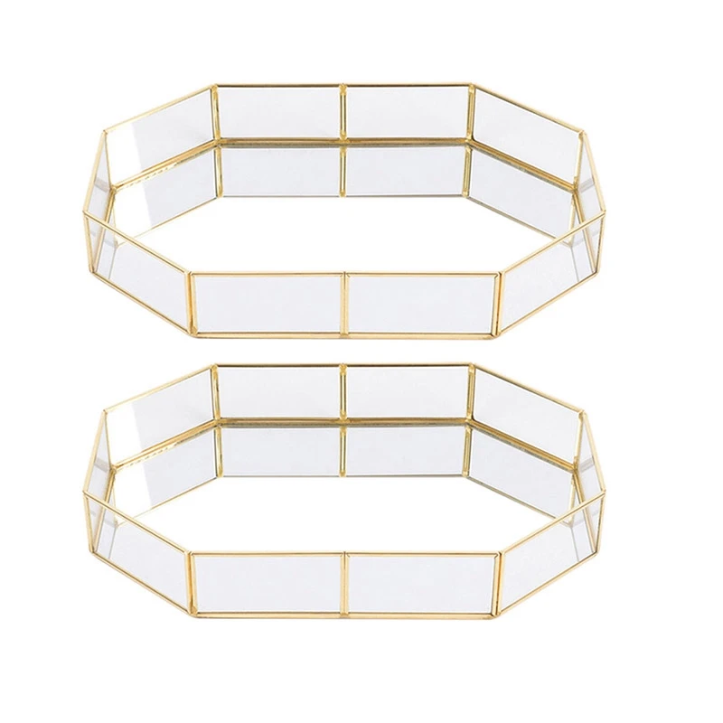 2Pcs Nordic Style Glass Copper Geometry Storage Baskets Box Simplicity Style Home Organizer For Jewelry Necklace Dessert Plate-
2Pcs Nordic Style Glass Copper Geometry Storage Baskets Box Simplicity Style Home Organizer For Jewelry Necklace Dessert Plate-
