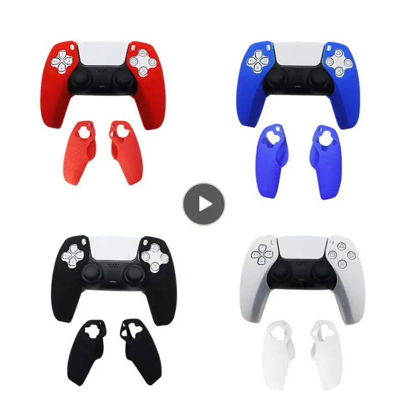 Silica Gel Easy To Clean Ps5 Non-slip Handle Cover Anti-collision Gamepad Silicone Case Non-slip Black Four Colors Optional Red
Silica Gel Easy To Clean Ps5 Non-slip Handle Cover Anti-collision Gamepad Silicone Case Non-slip Black Four Colors Optional Red