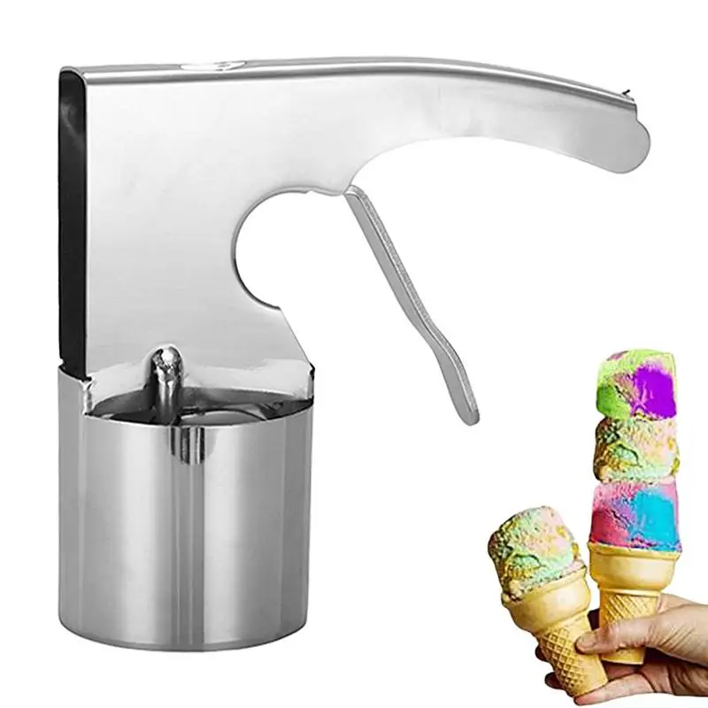 Ice Cream Scoop Large Stainless Steel Cylinder Ice Cream Spoon Ice Scooper Shovel Food Flour Candy Scoop For Making Ice Cream
Ice Cream Scoop Large Stainless Steel Cylinder Ice Cream Spoon Ice Scooper Shovel Food Flour Candy Scoop For Making Ice Cream