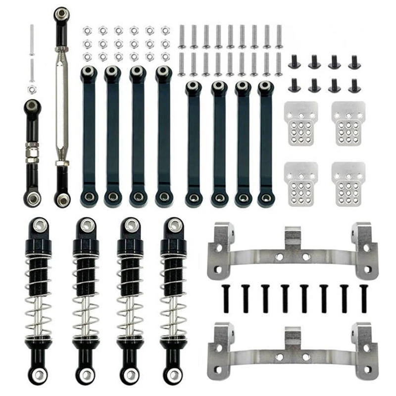 Metal Steering Link Rod Pull Rod Mount Shock Absorber Set For MN D90 MN-90 MN99S 1/12 RC Car Upgrade Parts
Metal Steering Link Rod Pull Rod Mount Shock Absorber Set For MN D90 MN-90 MN99S 1/12 RC Car Upgrade Parts