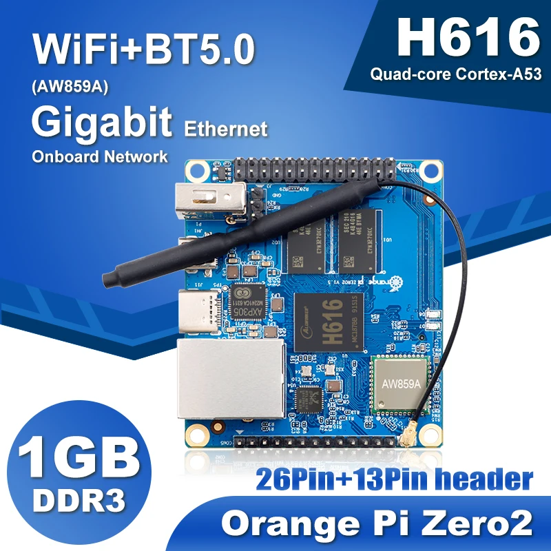 Новый Orange Pi Zero 2 1 Гб, макетная плата с открытым исходным кодом Allwinner H616, планшет с одним мини-ПК Bluetooth + Wifi, работает на Android и
Новый Orange Pi Zero 2 1 Гб, макетная плата с открытым исходным кодом Allwinner H616, планшет с одним мини-ПК Bluetooth + Wifi, работает на Android и