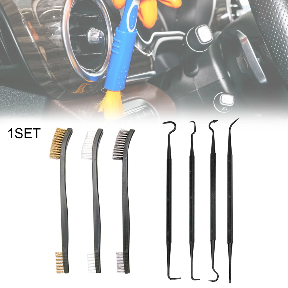 6pcs Steel Mini Double Ended Wire Polishing Brushes Metal Cleaning Rust Brushes Auto Gas Stove Accessories Pipes Cleaning Tools
6pcs Steel Mini Double Ended Wire Polishing Brushes Metal Cleaning Rust Brushes Auto Gas Stove Accessories Pipes Cleaning Tools