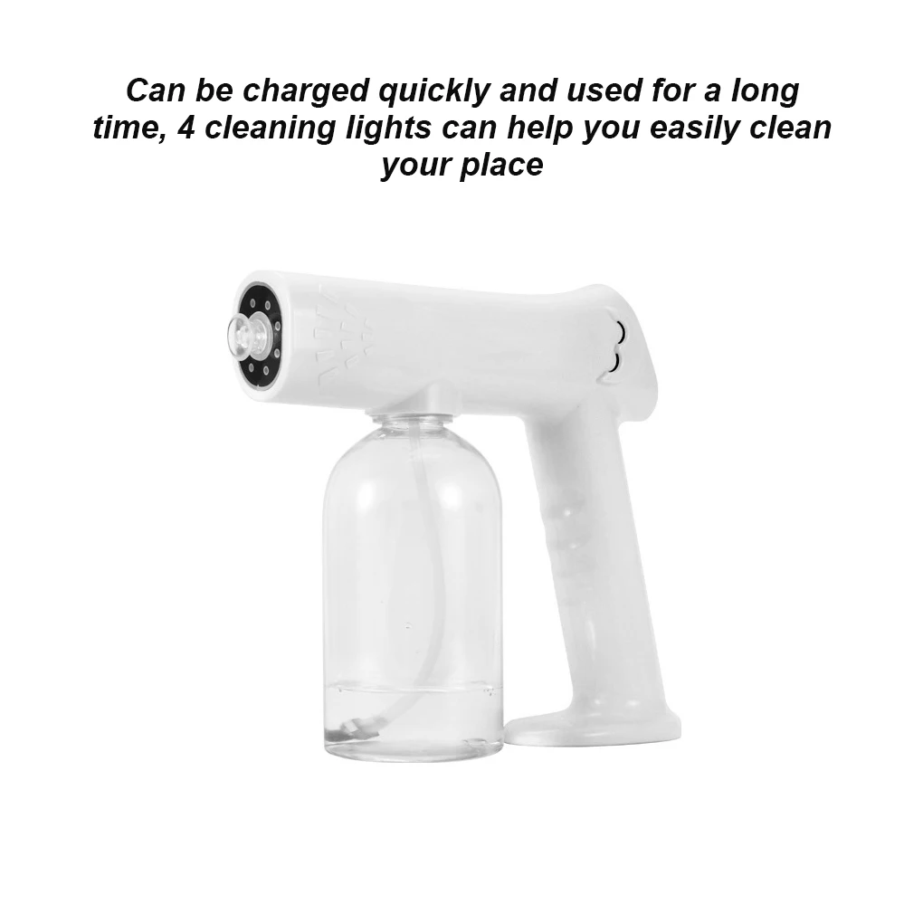 Cleaning Fogger 300ml Wireless Body Induction Atomizer Electric Rechargeable Sprayer Machine
Cleaning Fogger 300ml Wireless Body Induction Atomizer Electric Rechargeable Sprayer Machine