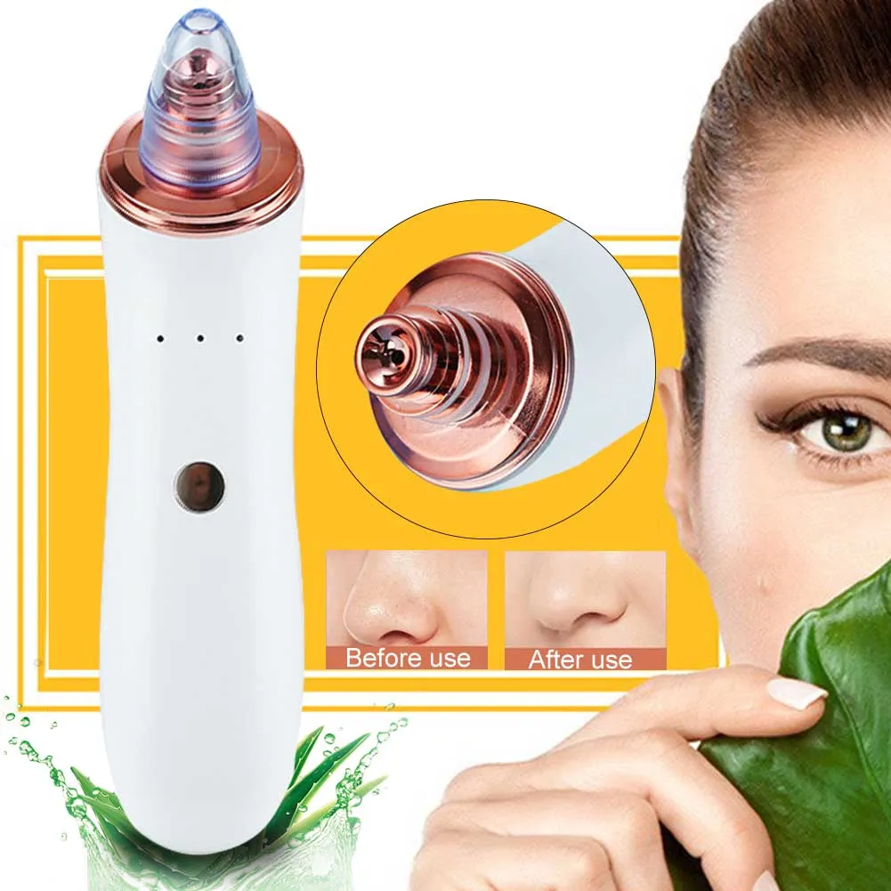 Multifunction Pore Cleaning Skin Care Blackhead Remover Vacuum Suction Vibration Pimple Electric Tools Acne USB Rechargeable
Multifunction Pore Cleaning Skin Care Blackhead Remover Vacuum Suction Vibration Pimple Electric Tools Acne USB Rechargeable