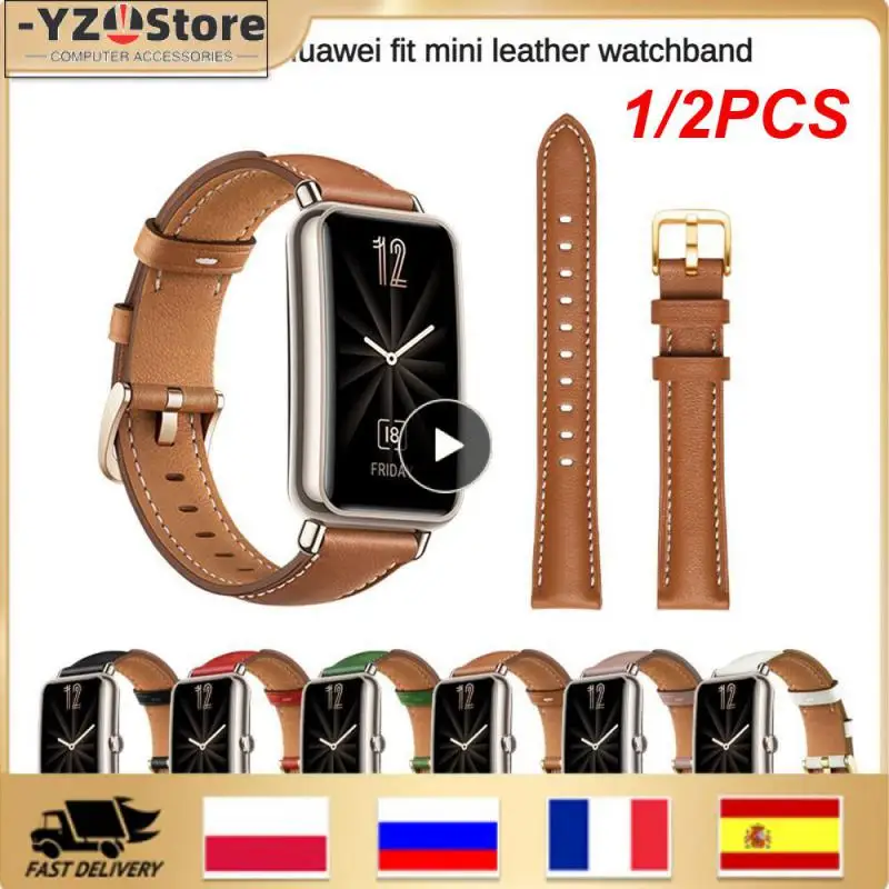 1/2PCS Leather Strap For Watch Fit Mini Corre Strap Wristband Bracelet Loop Genuine Band Replacement Smart Watch
1/2PCS Leather Strap For Watch Fit Mini Corre Strap Wristband Bracelet Loop Genuine Band Replacement Smart Watch