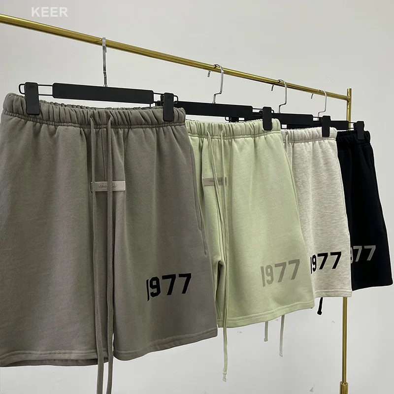 SS22 ESSENTIALS New Summer Men's 1:1 Cotton Shorts Flocking Logo Fashion High Street Hip Hop Running Sports 5-Point Pants
SS22 ESSENTIALS New Summer Men's 1:1 Cotton Shorts Flocking Logo Fashion High Street Hip Hop Running Sports 5-Point Pants