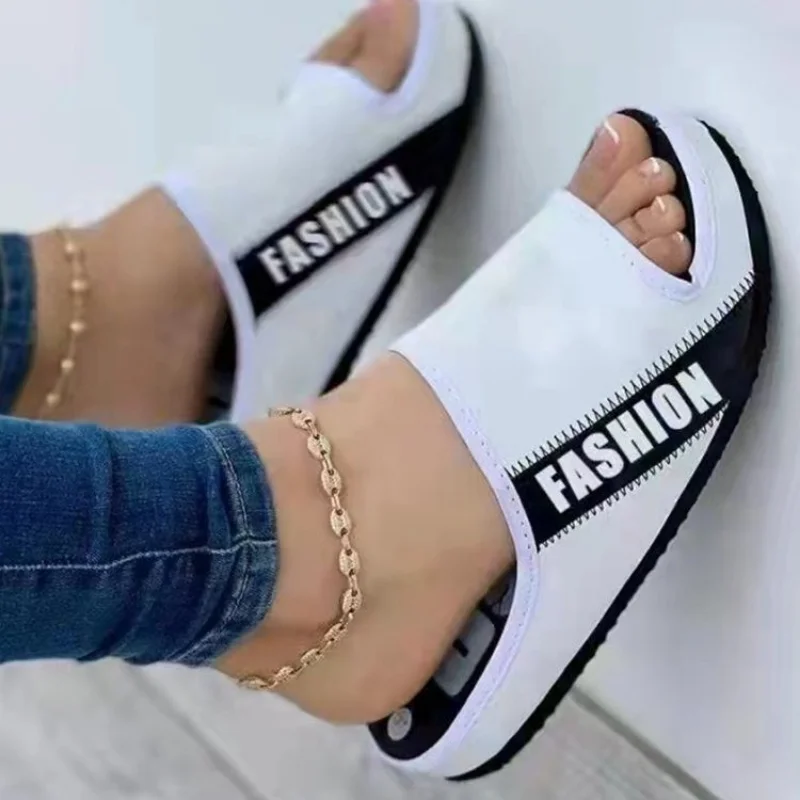 Women's Slippers 2023 Summer New Fashion Open Toe Flat Shoes Multicolor Sandals Outdoor Casual Beach Shoes Large Women's Shoes
Women's Slippers 2023 Summer New Fashion Open Toe Flat Shoes Multicolor Sandals Outdoor Casual Beach Shoes Large Women's Shoes