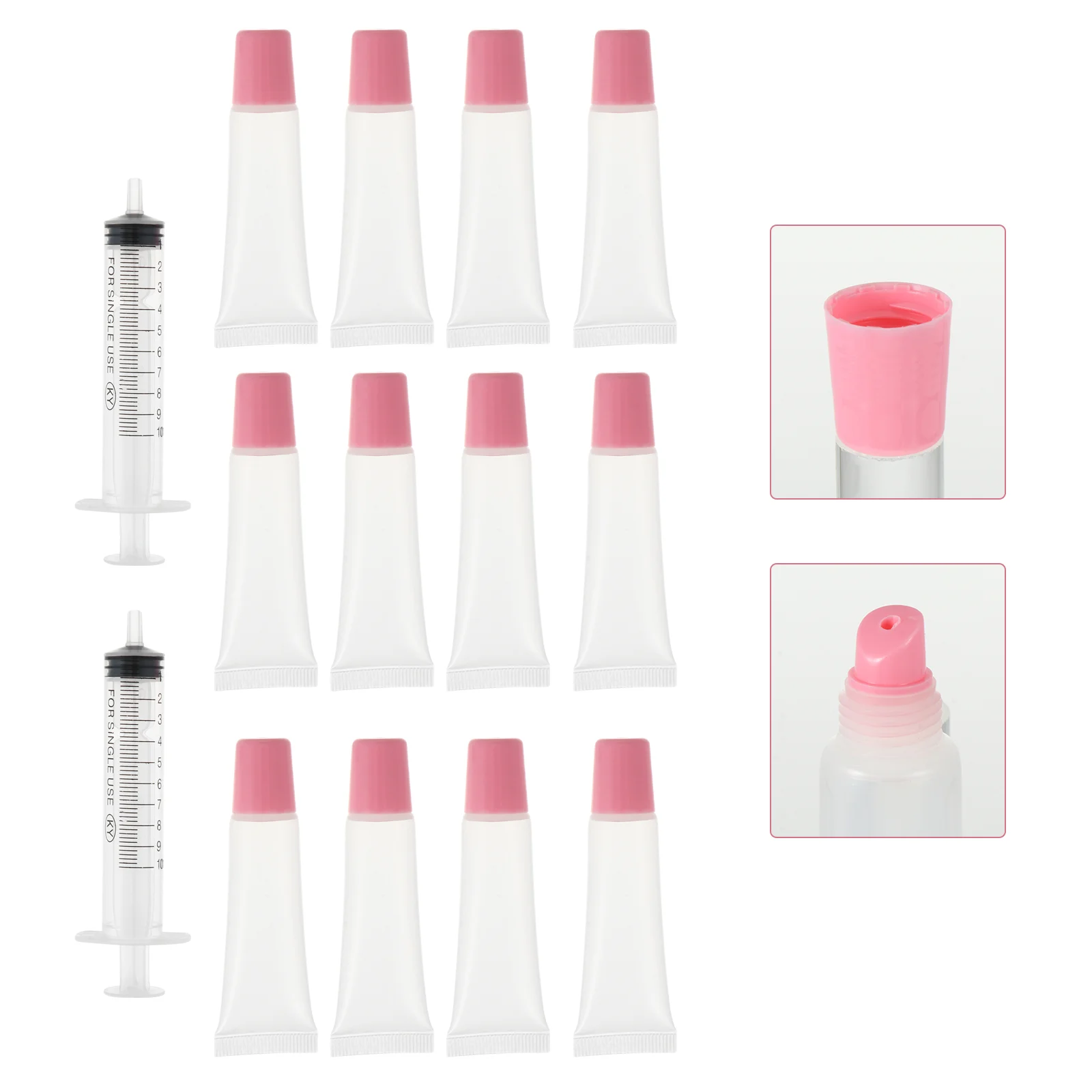 40pcs Plastic Lip Stick Tubes Refillable Cosmetic Container Empty Lipstick Tubes Empty Lip Gloss Containers
40pcs Plastic Lip Stick Tubes Refillable Cosmetic Container Empty Lipstick Tubes Empty Lip Gloss Containers