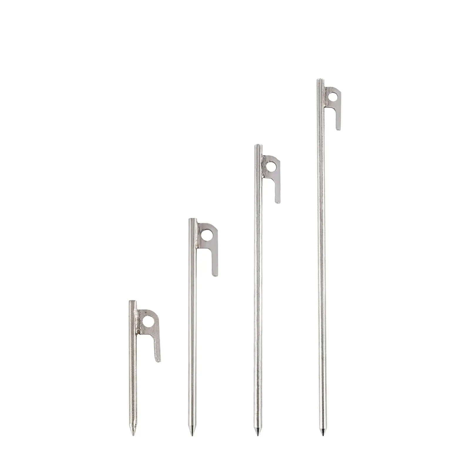 Tent Stakes Pegs Unbreakable Ground Stakes Garden Ground Nail Tarp Pegs for Mountaineering Backpacking Yard Climbing Hiking
Tent Stakes Pegs Unbreakable Ground Stakes Garden Ground Nail Tarp Pegs for Mountaineering Backpacking Yard Climbing Hiking