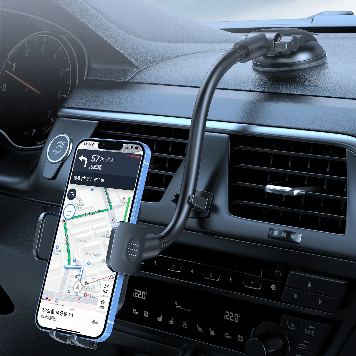 New Mobile Phone Bracket Car Suction Aluminum Alloy Long Hose Probe Instrument Glass Mobile Phone Bracket Car
New Mobile Phone Bracket Car Suction Aluminum Alloy Long Hose Probe Instrument Glass Mobile Phone Bracket Car