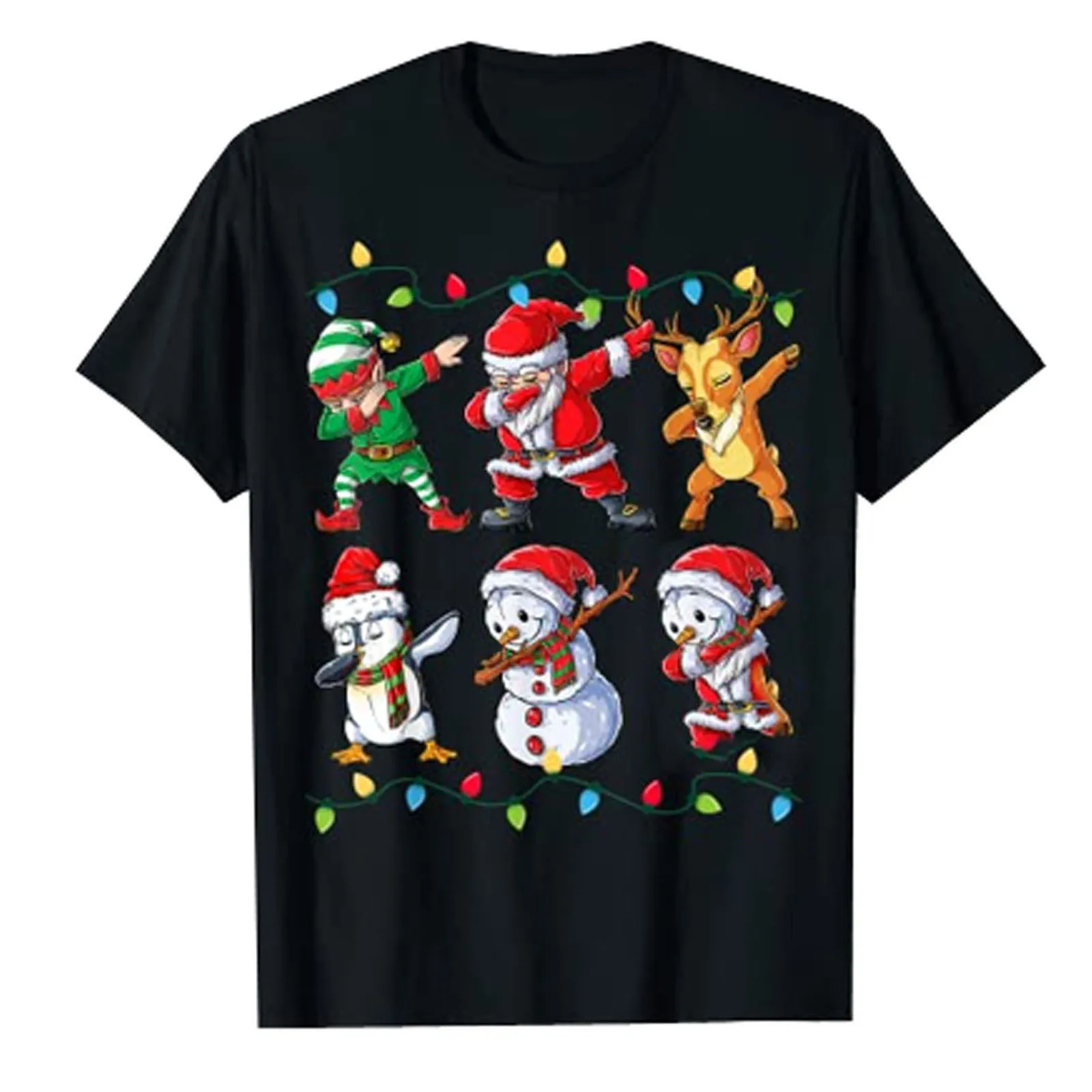 Father Christmas Cotton Mens T-Shirts Funny Anime Tees Fashion Cartoon Unisex Shirt Oversized Casual Tops Black Christmas Tee
Father Christmas Cotton Mens T-Shirts Funny Anime Tees Fashion Cartoon Unisex Shirt Oversized Casual Tops Black Christmas Tee